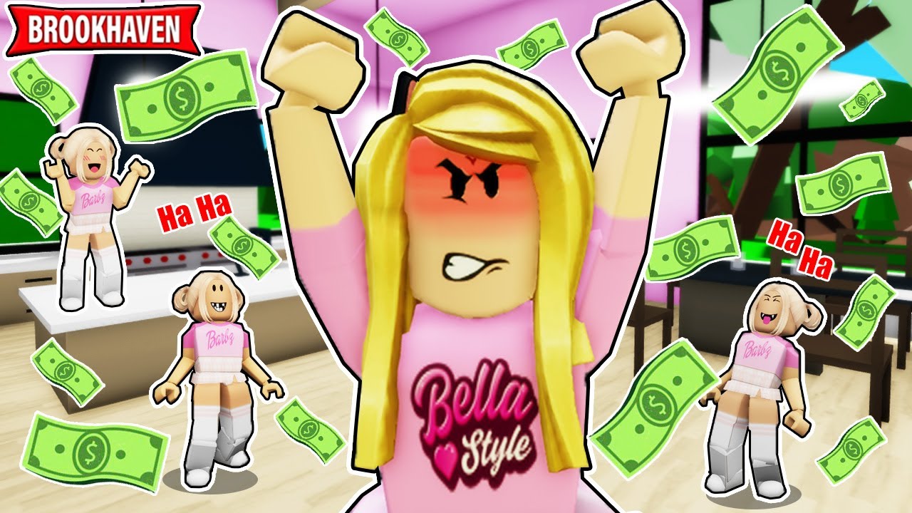 TROJACZKI UKRADŁY MI WSZYSTKIE PIENIĄDZE! 😡(Brookhaven Rp)| Vito i Bella