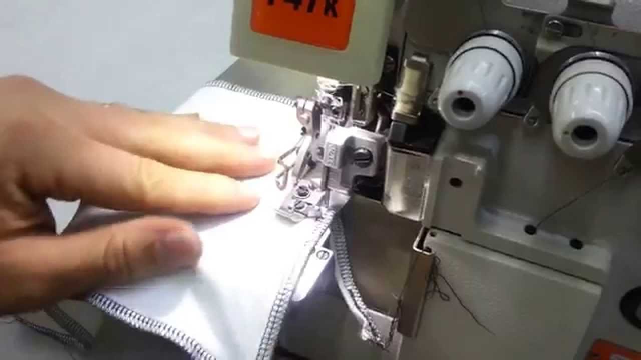 Siruba 4 iplik Kıstırmalı Overlok Makinası