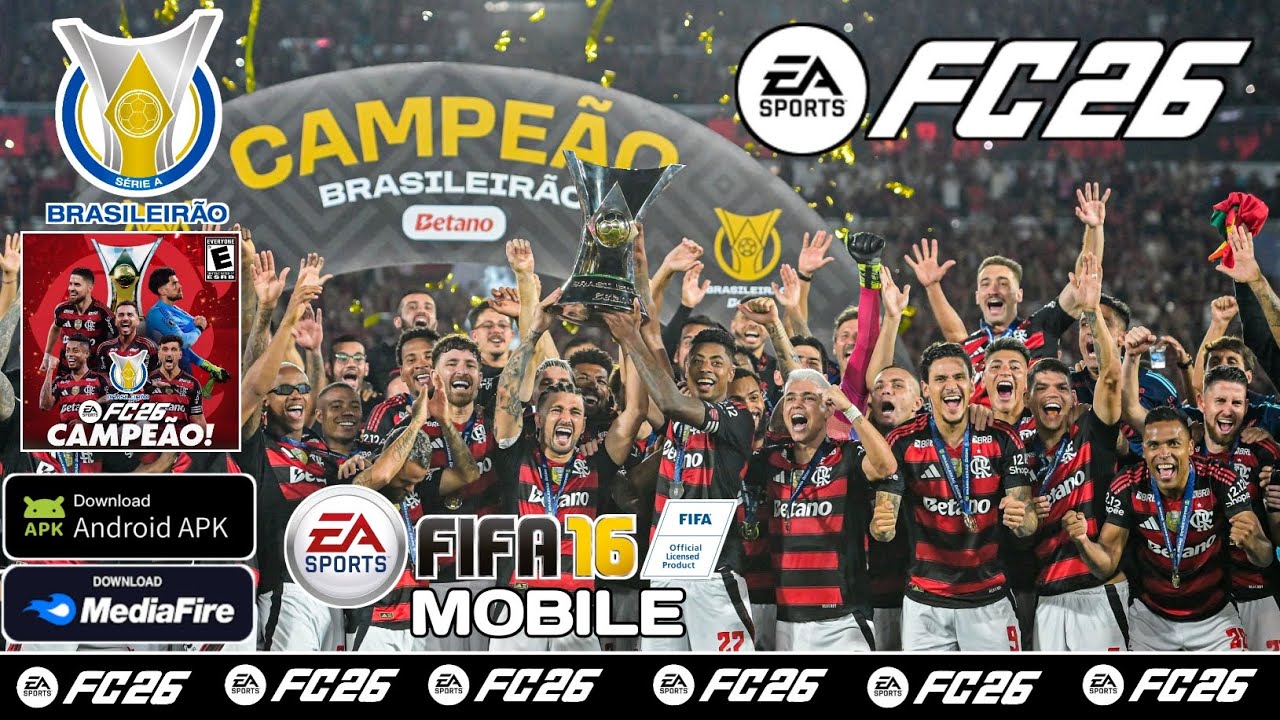 💥SAIU!! APK DFL 26 2.0 BRASILEIRÃO 2026 | DOWNLOAD 