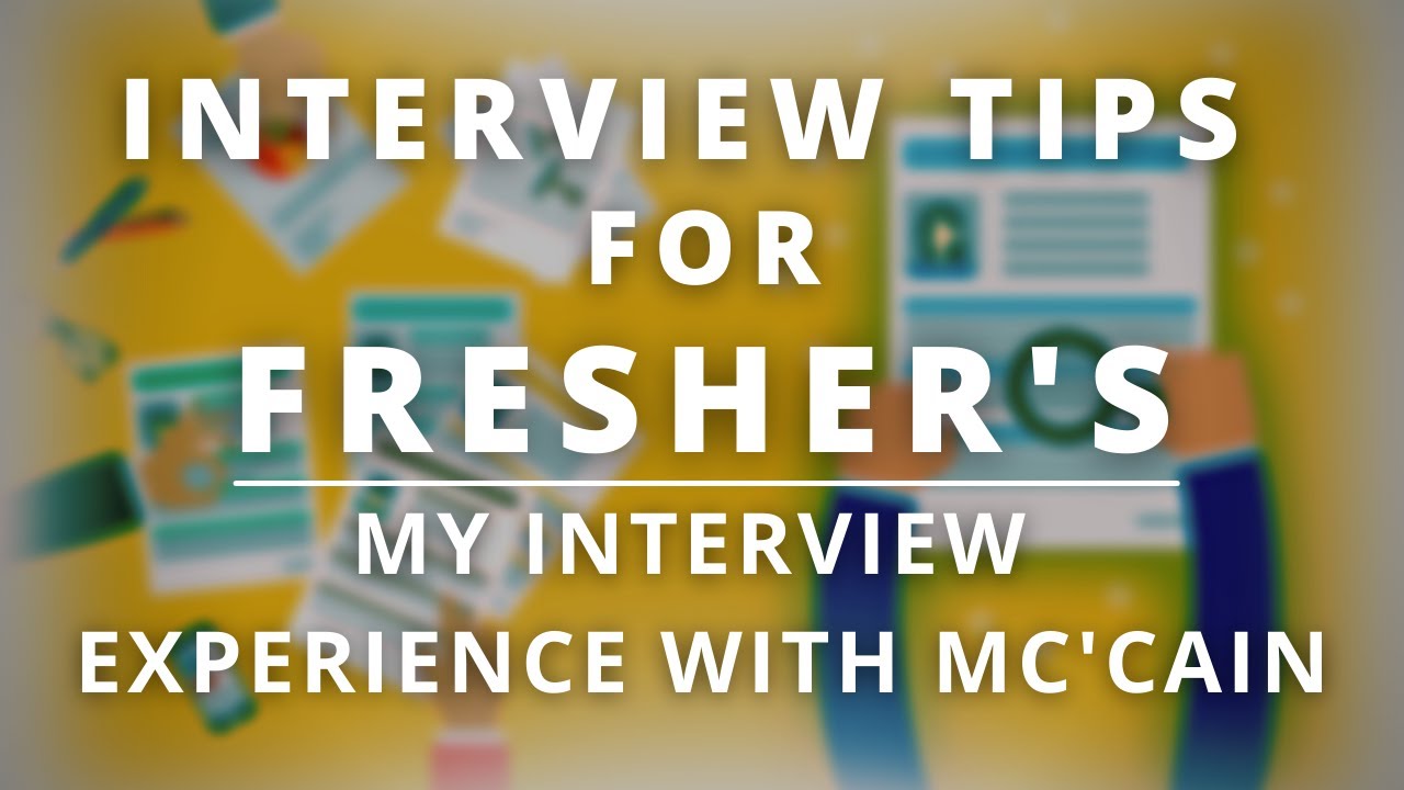 Important Interview tips for Fresher's | Food Technology Fresher's | Mc'Cain Experience | FG |