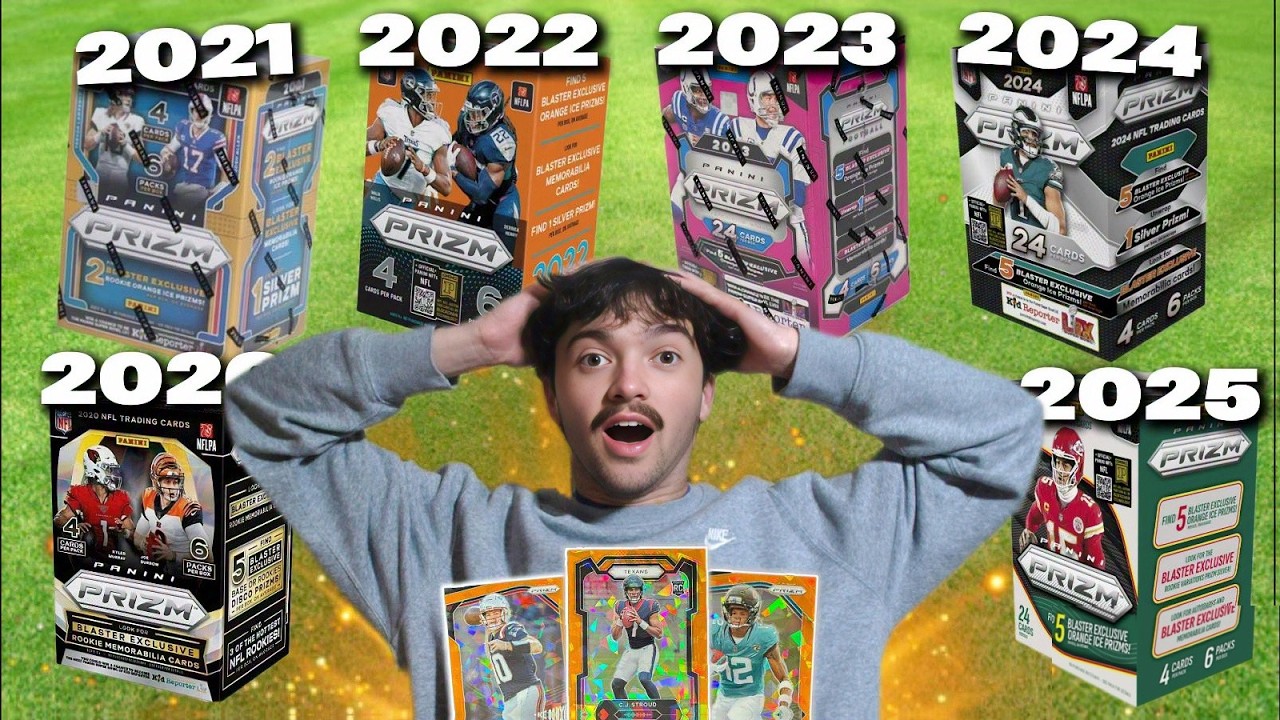 I Opened Every Prizm Hobby Blaster Box Ever Made!