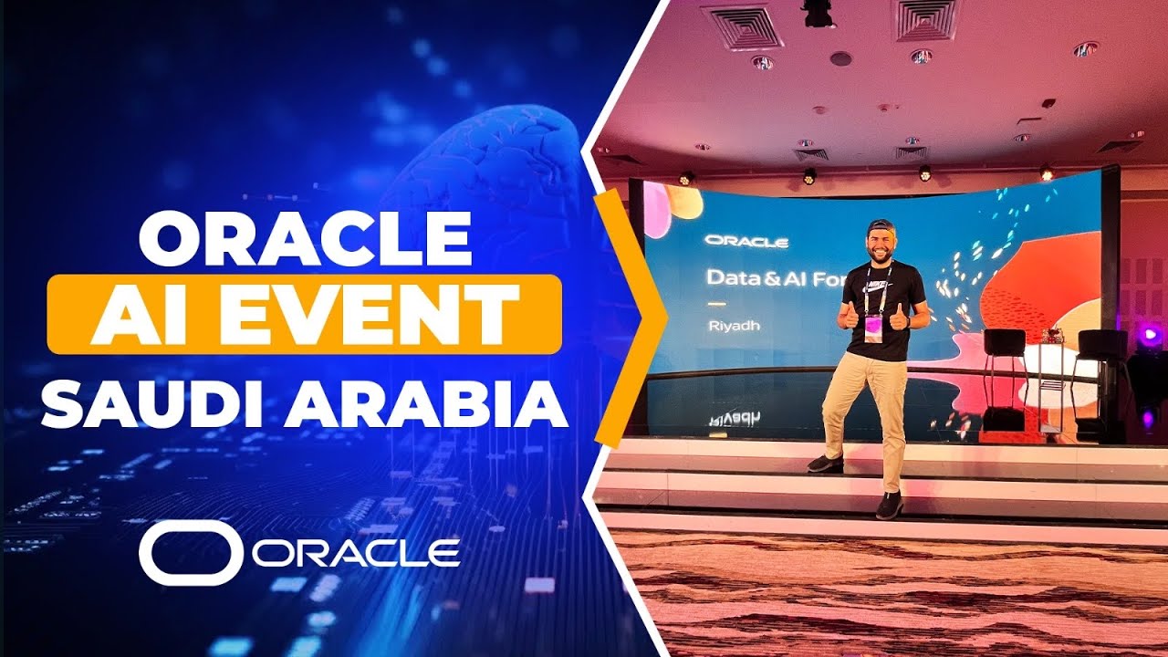 Oracle 1.5 Billion Dollar Investment in Data & AI Events in Riyadh, Saudi Arabia @AafaqFazal