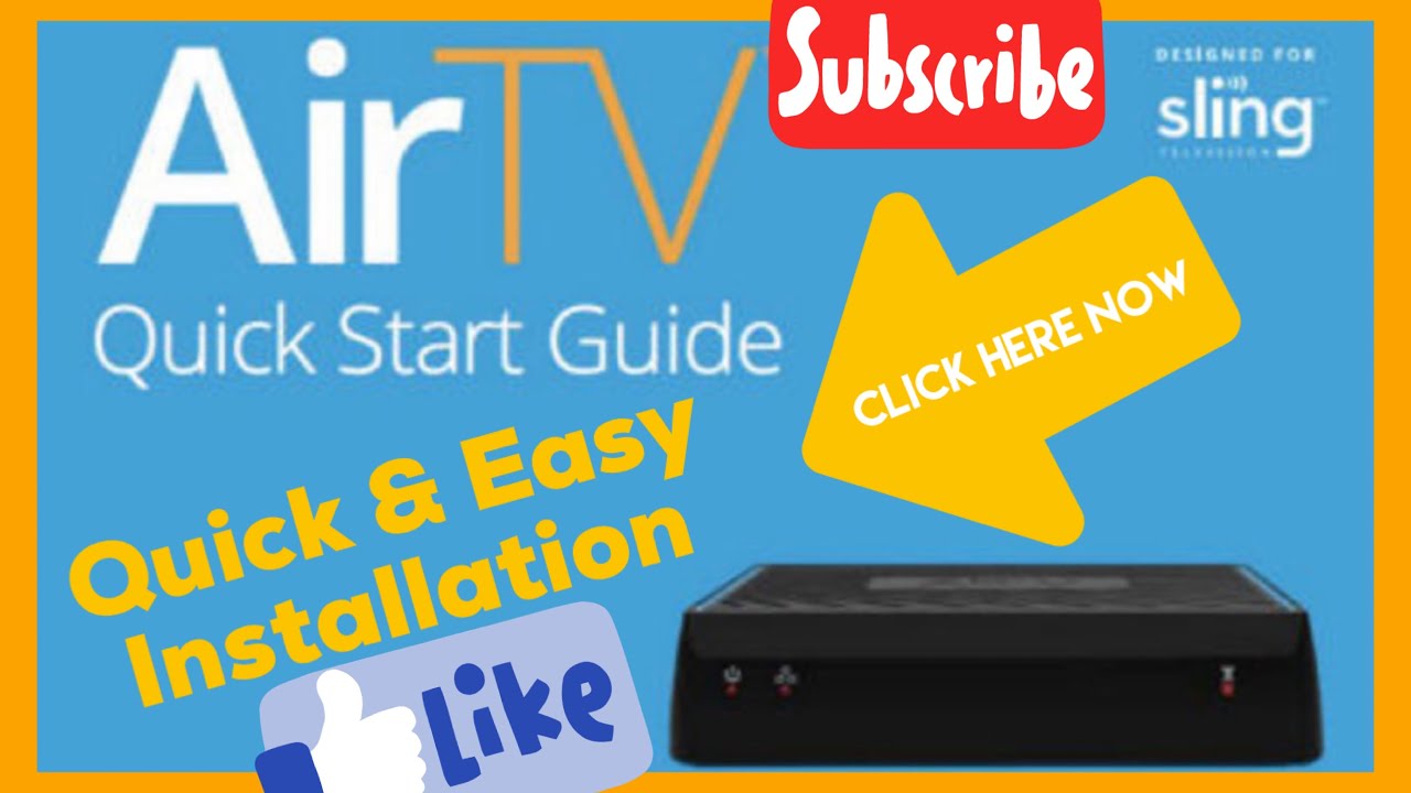 AirTV with Sling Installation