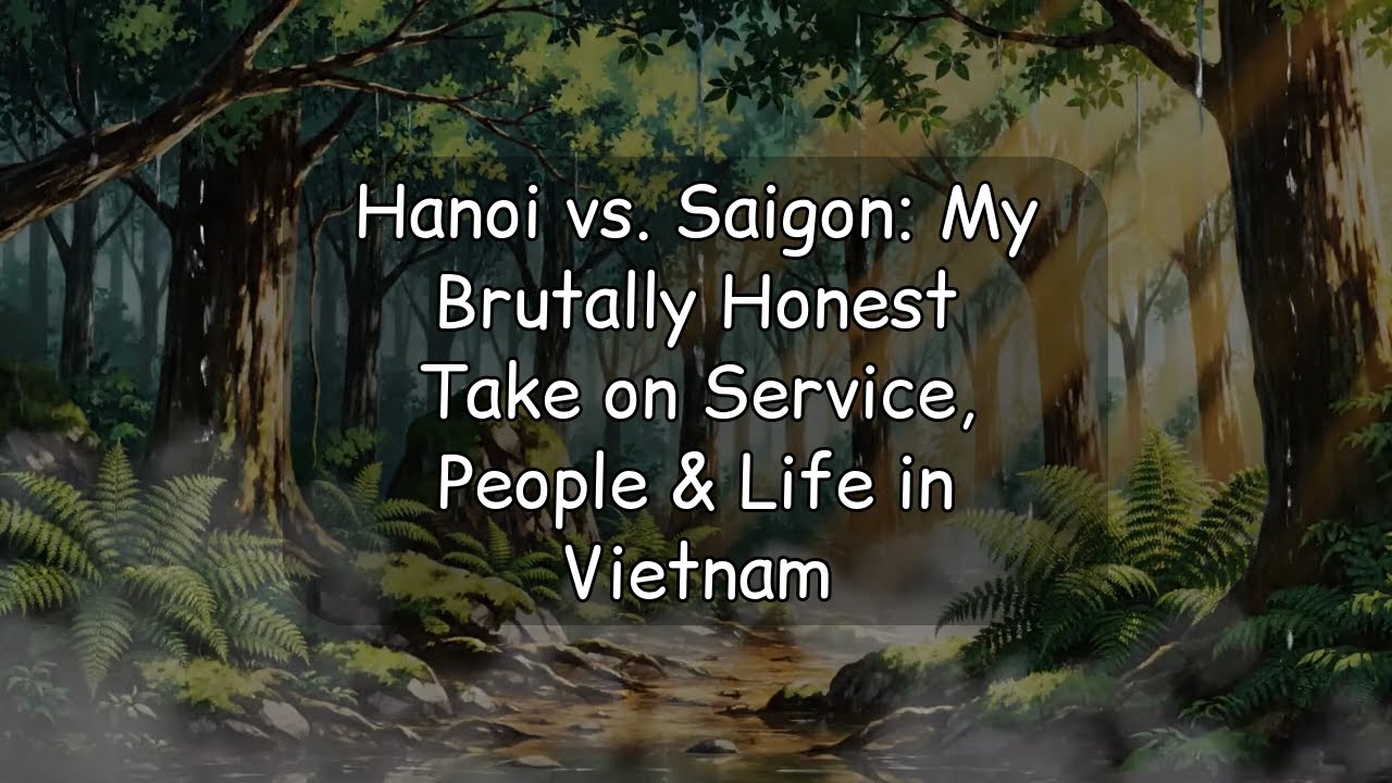Hanoi vs. Saigon: My Brutally Honest Take on Service, People & Life in Vietnam