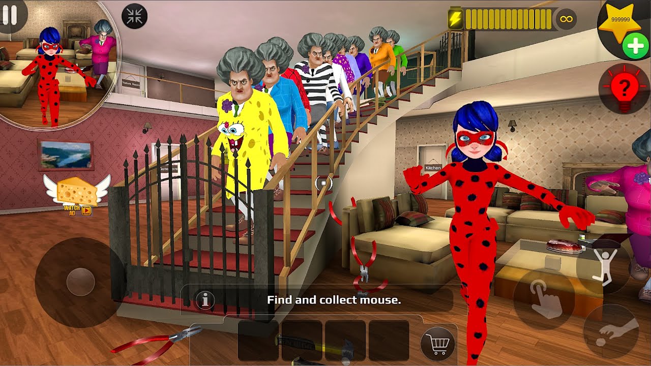 So Many Miss Ts?! 😱👗 Clones in Crazy Costumes! | Scary Teacher 3D
