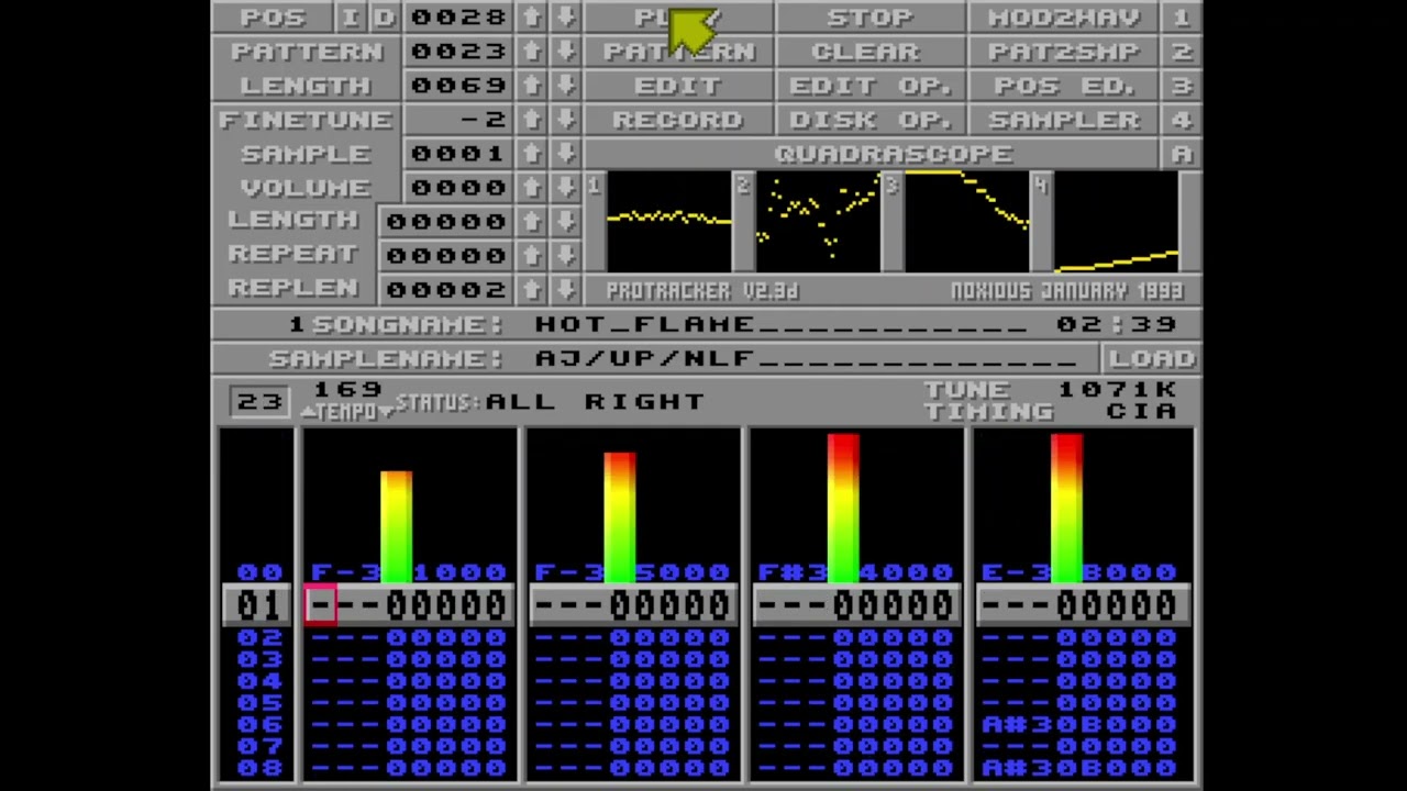 DJ Dextrous & H Pee - Hot Flame (Amiga Protracker Module)