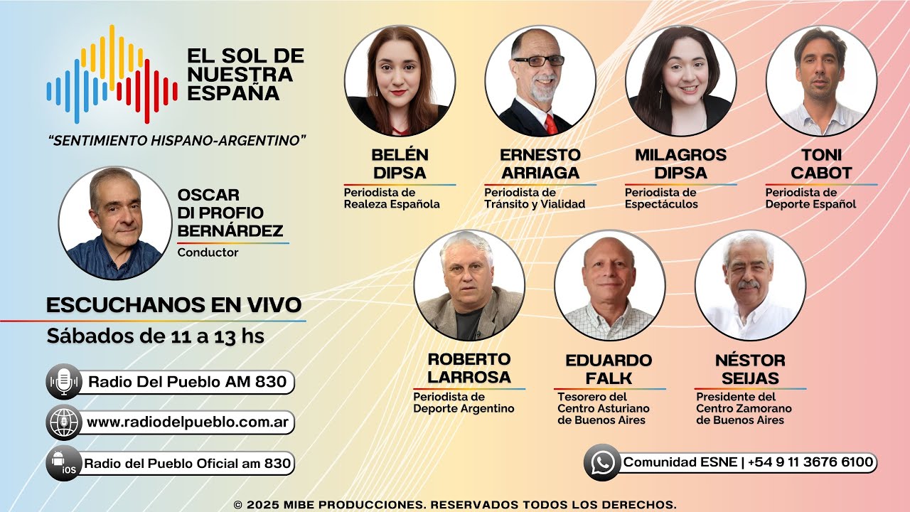 EL SOL DE NUESTRA ESPAÑA 20/12/2025 - PROGRAMA COMPLETO 🇦🇷🫶🇪🇸 #SomosESNE