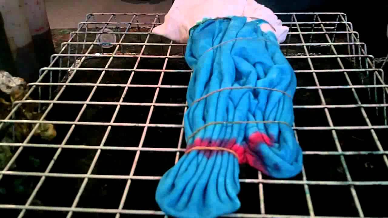 How to Tie Dye Breast Cancer Awareness Sign