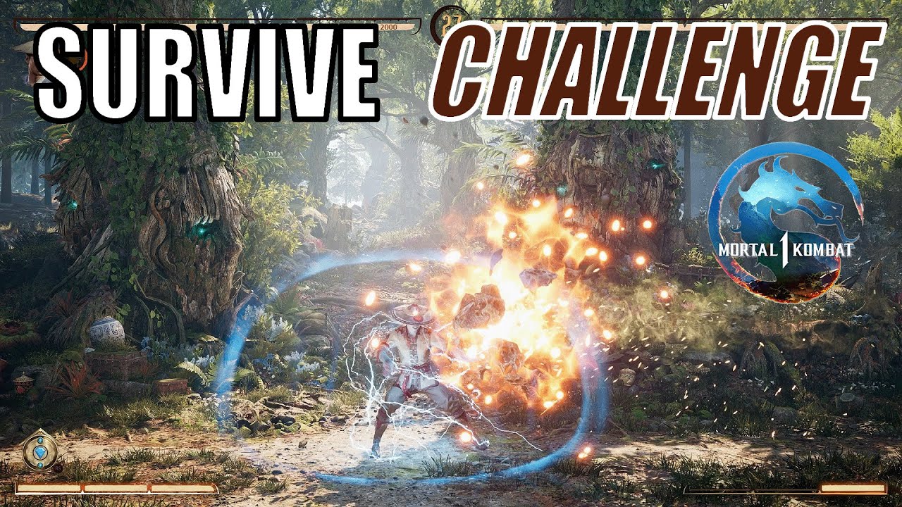 SHATTER 10 ROCKS - Survive Challenge Living Forest Season 3 | Mortal Kombat 1 Invasions