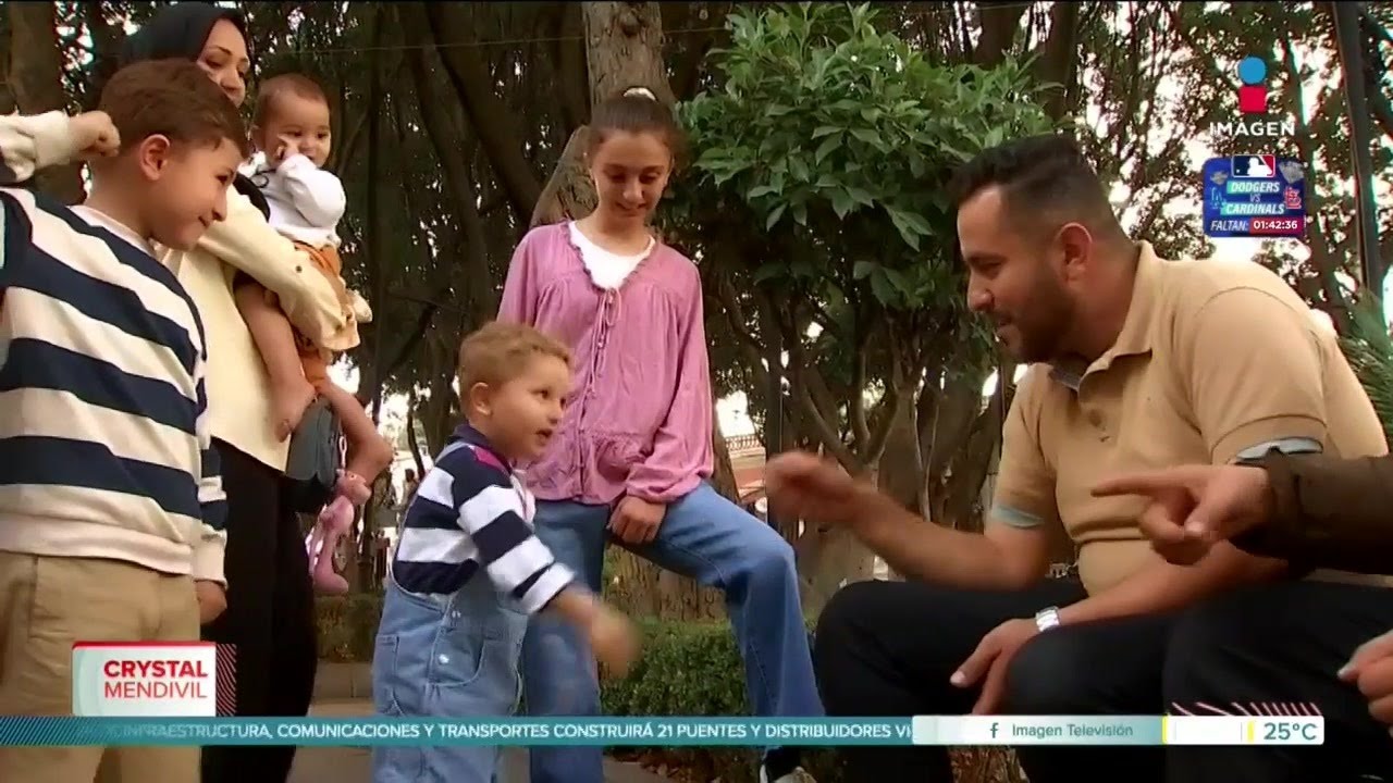 Desde Gaza hasta México: así llegó la familia Abed como refugiados | Lo Mejor de Imagen Noticias