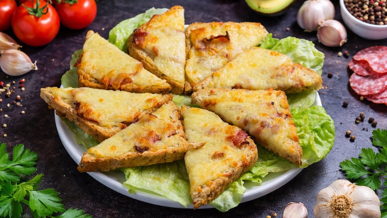 Проблема завтрака решена🥪Вкусные горячие бутерброды идеально подходят на завтрак. 