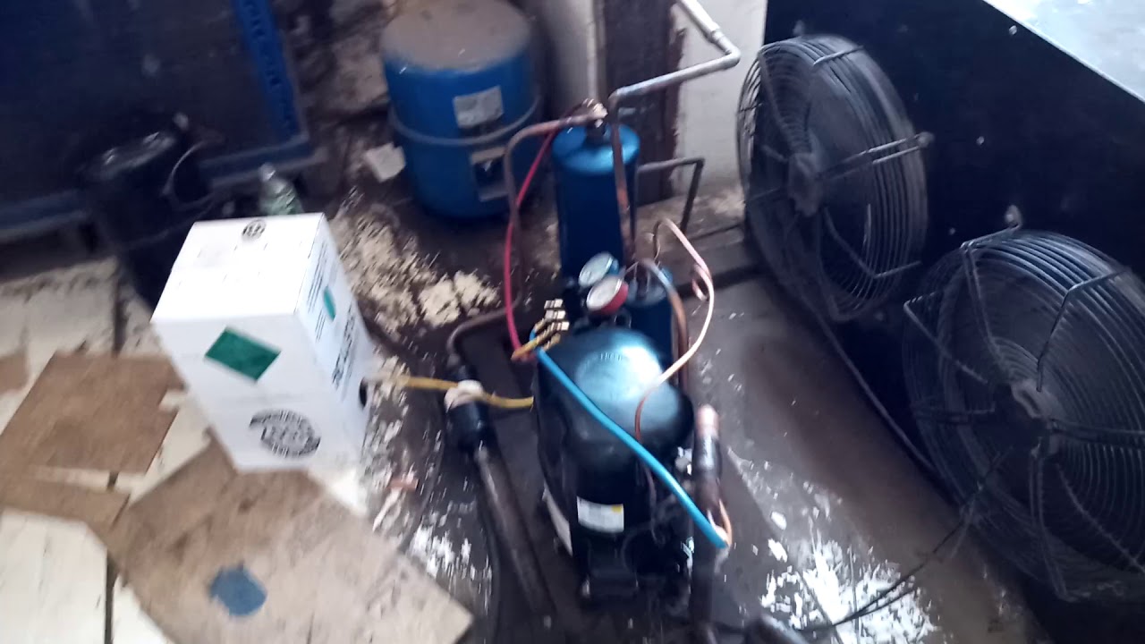 Carga de Refrigerante Para Cámara Frigorífica Parte 3