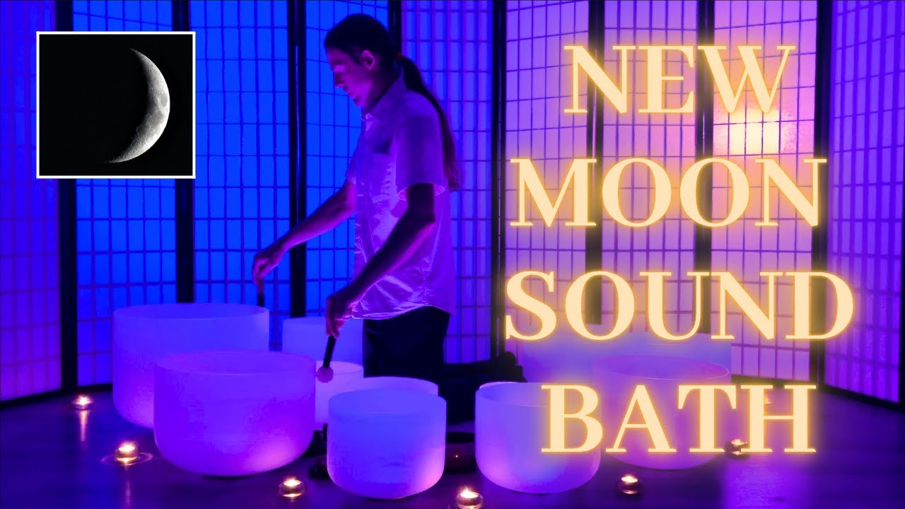NEW MOON SOUND BATH: New Moon in Libra | Manifestation Meditation | Embracing Creativity