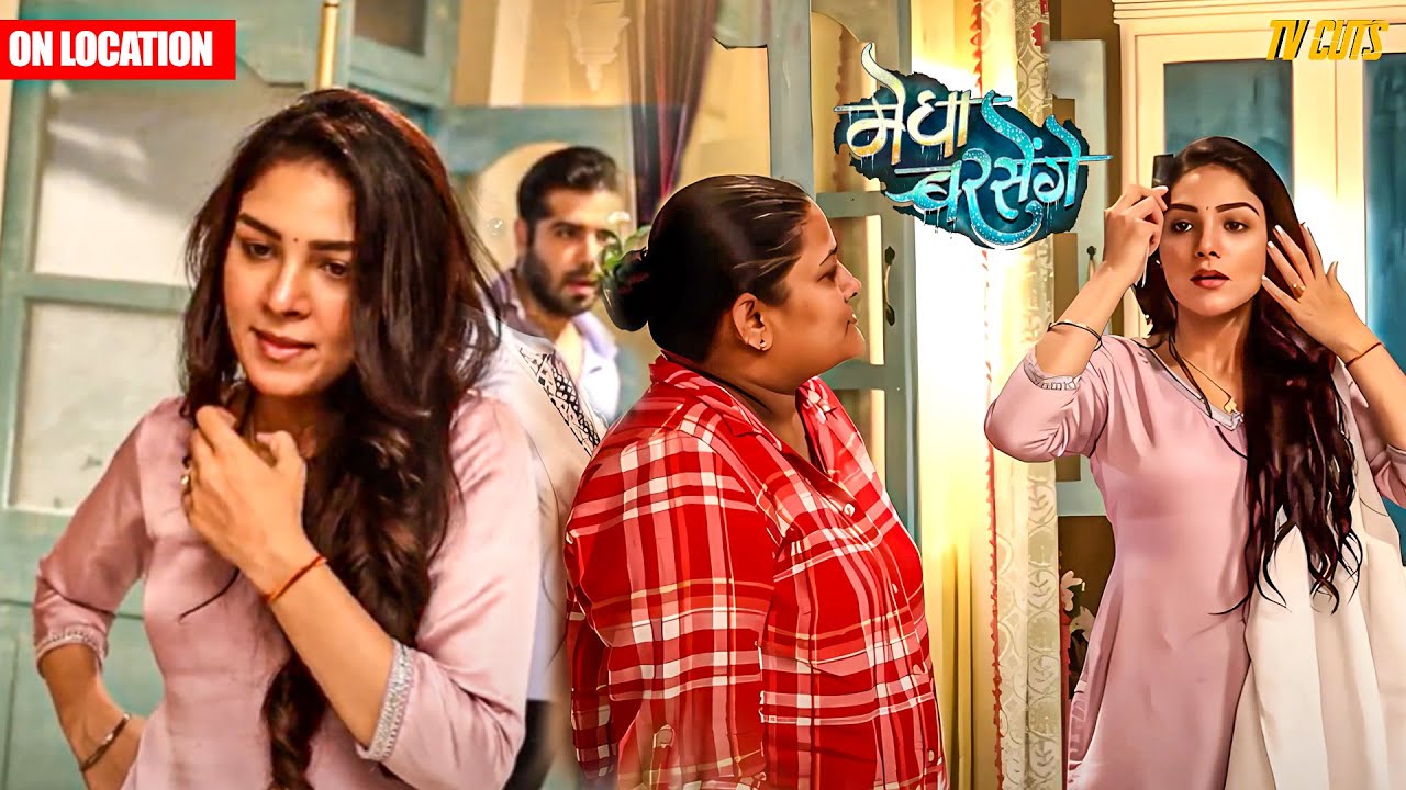 Manoj ने की Megha के घर में छुपने की कोशिश | BTS | Megha Barsenge | Colors TV