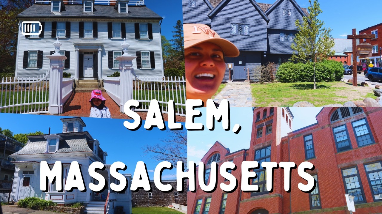 Day 6 | Boston & Salem - Hocus Pocus Film Locations Family Vlog (2023)