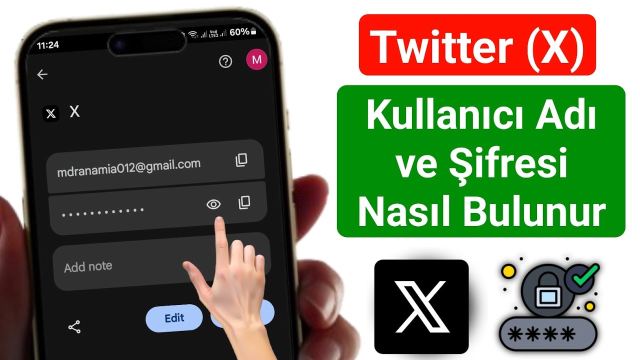 Twitter (X) Kullanıcı Adı ve Şifresi Nasıl Bulunur (2025) | Twitter (X) Kullanıcı Adı ve Şifresini