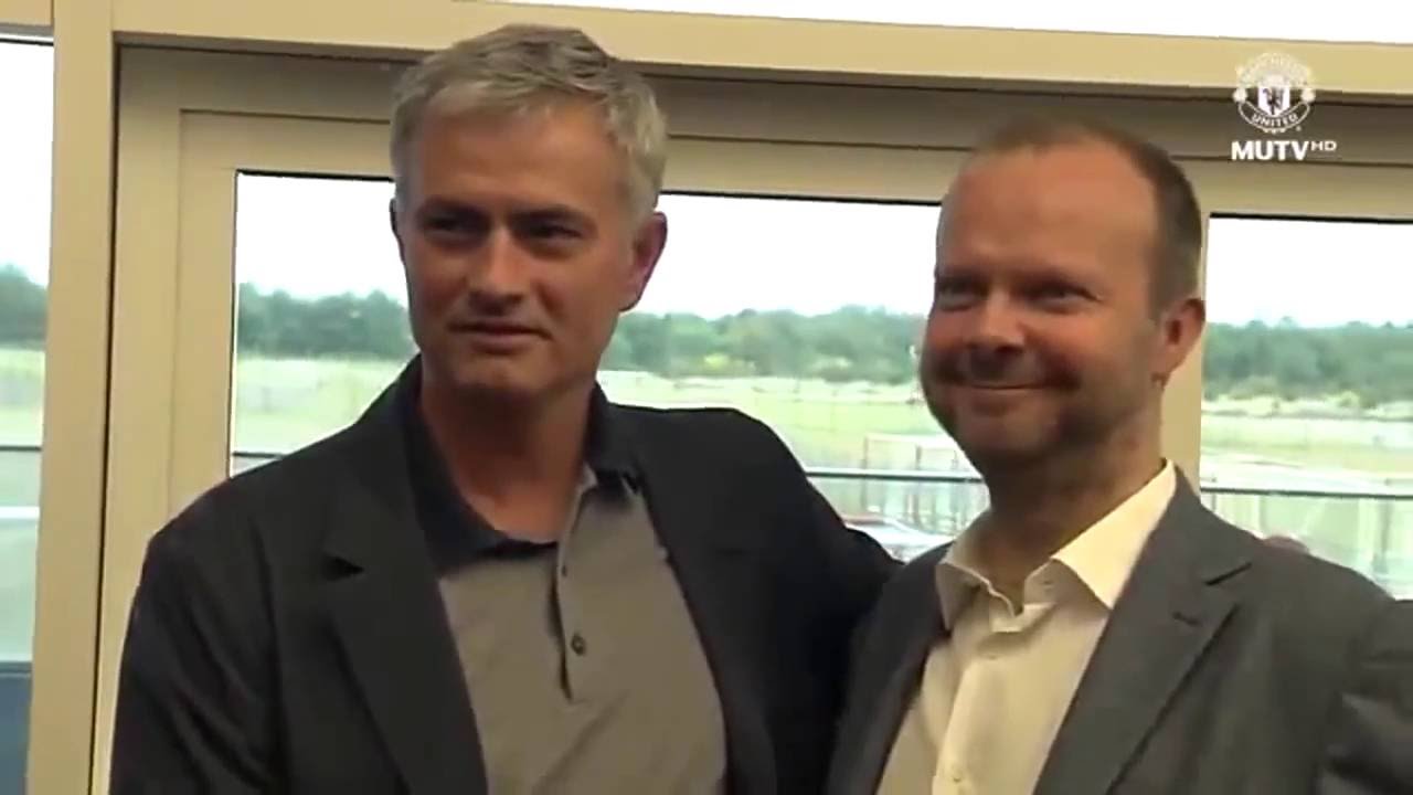 Jose Mourinho First Day at Manchester United  Mourinho visits Aon Training Complex EXCLUSIVE FOOTAGE