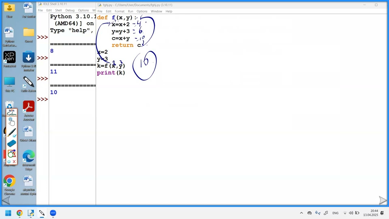 python deflerin izahı