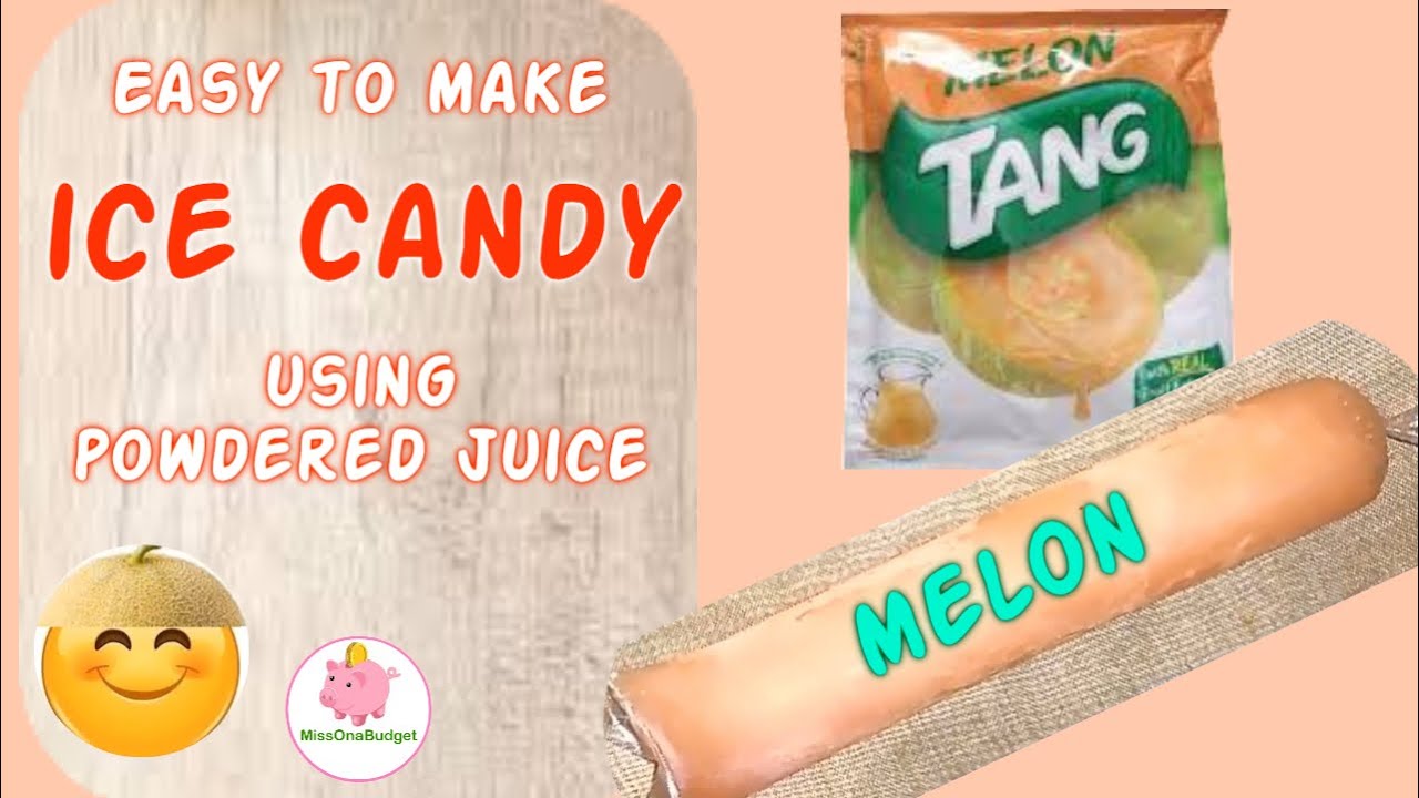 MELON ICE CANDY budget recipe for business (Tang Powdered Juice) ❤️ MissOnaBudget