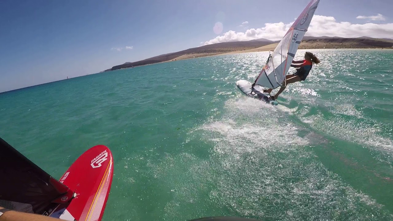 Speed-Slalom Windsurfing Fuerteventura Sotavento / Risco del Paso