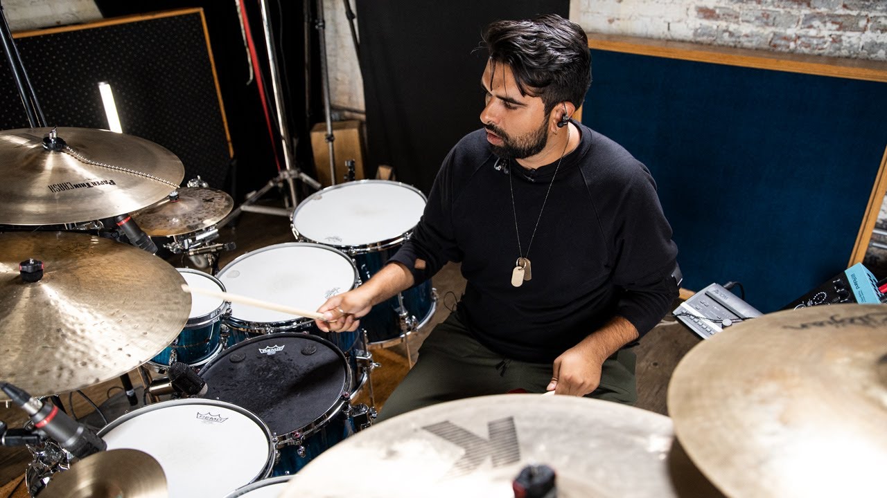 Zildjian K Paper Thin Crashes | Демонстрация тарелки и ударной установки с Казом Родригесом