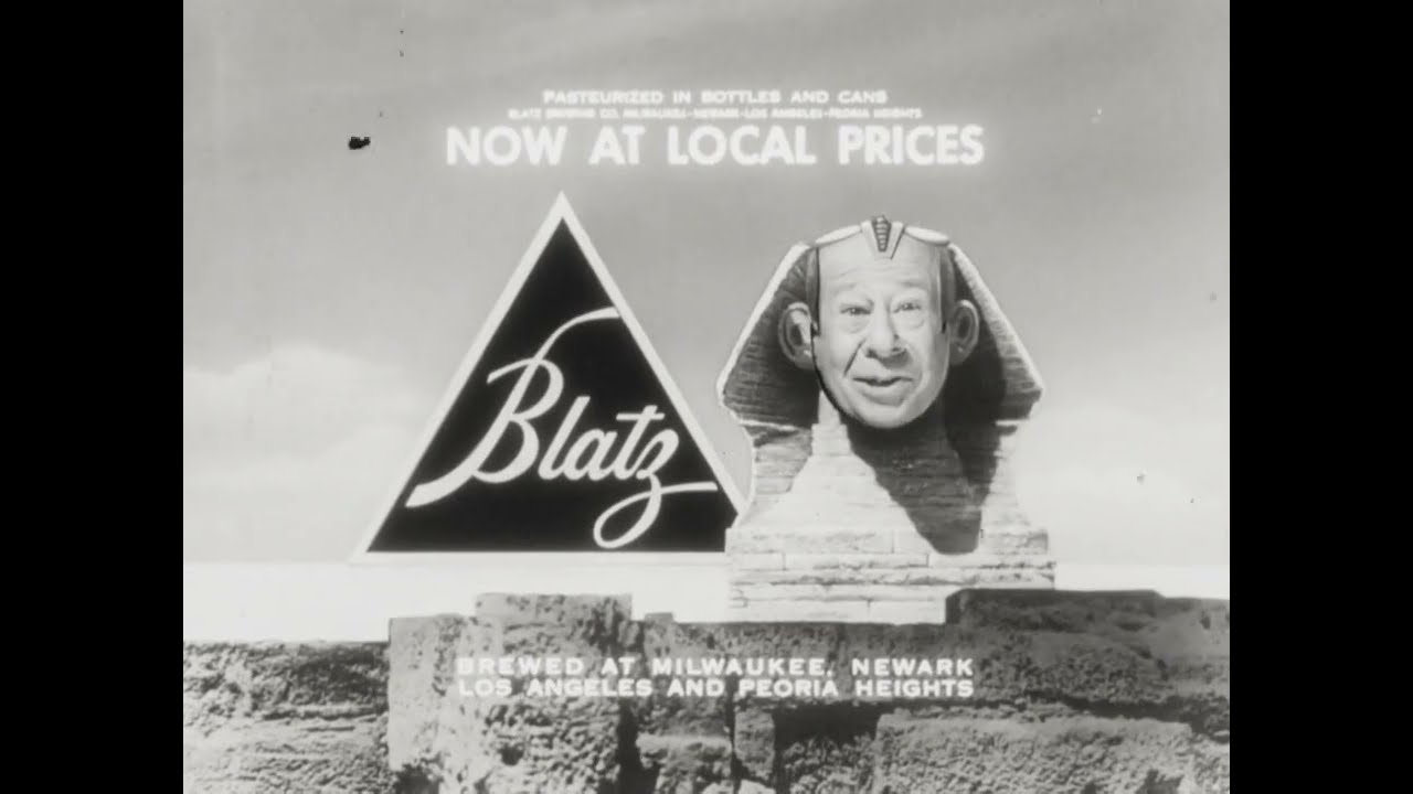 Bert Lahr  Blatz Beer  Sphinx