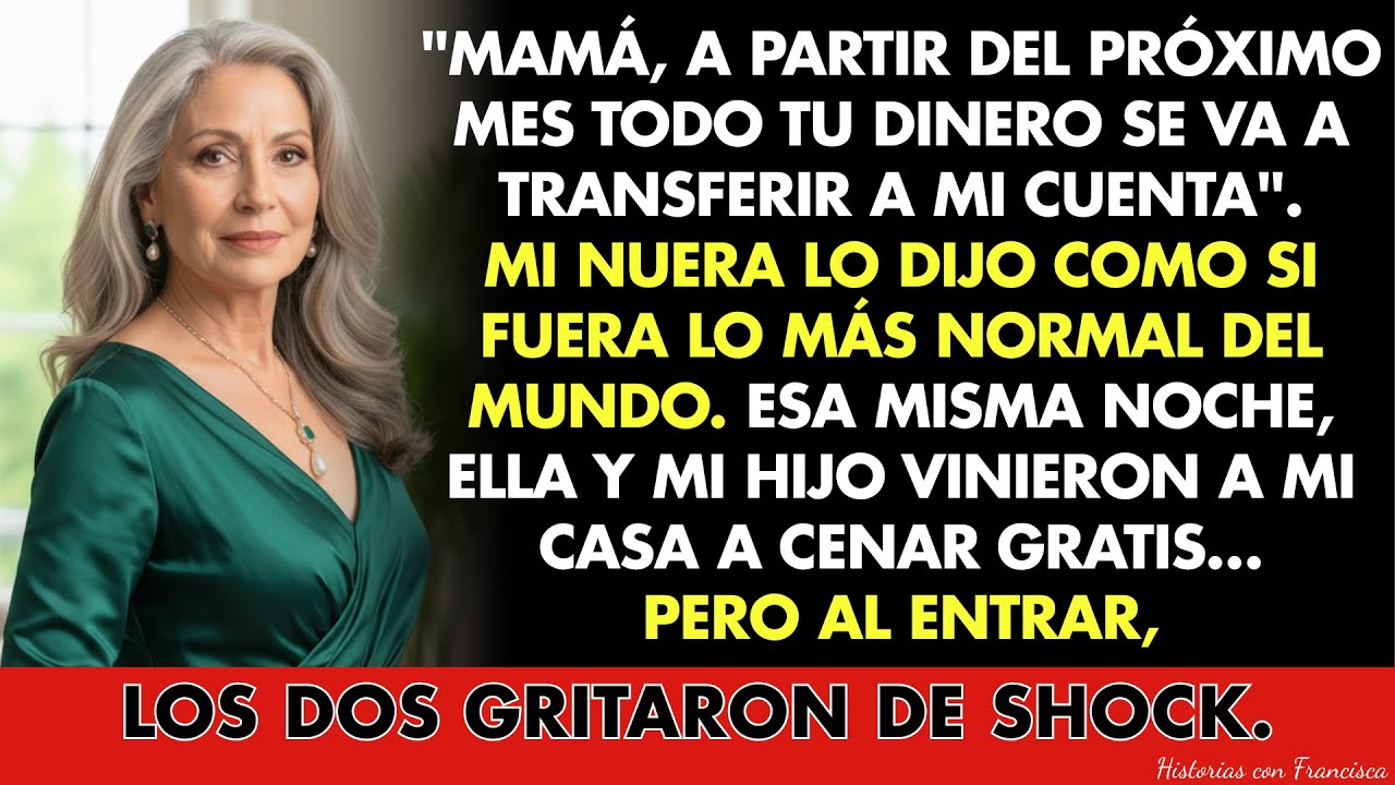 Mi Nuera Buscó Controlar Mi Dinero… Hasta Que Vio Lo Que Yo Había Preparado En Silencio