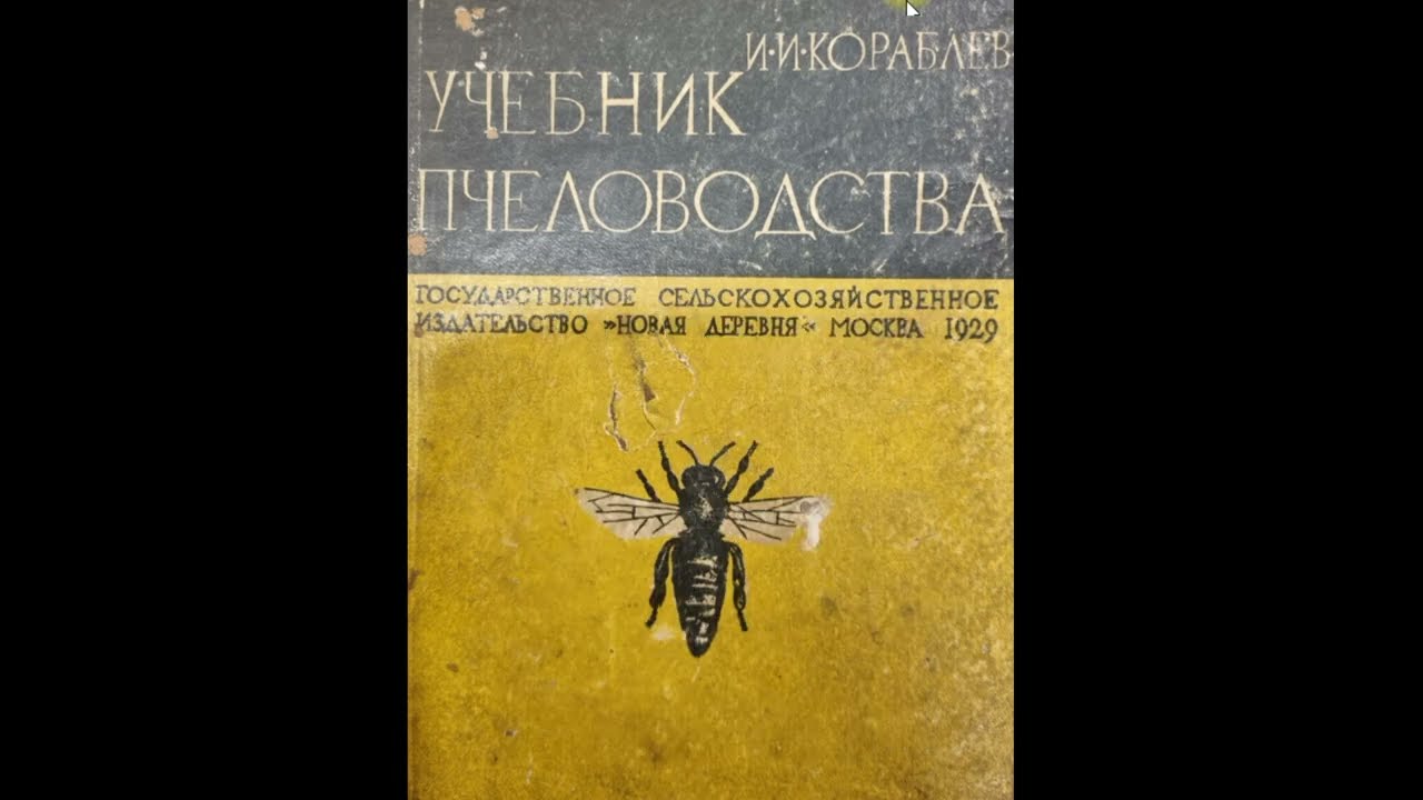 🔴 Читаем в Учебнике пчеловодства Кораблёва про осеннюю ревизию. Пчеловодство для начинающих 🔴