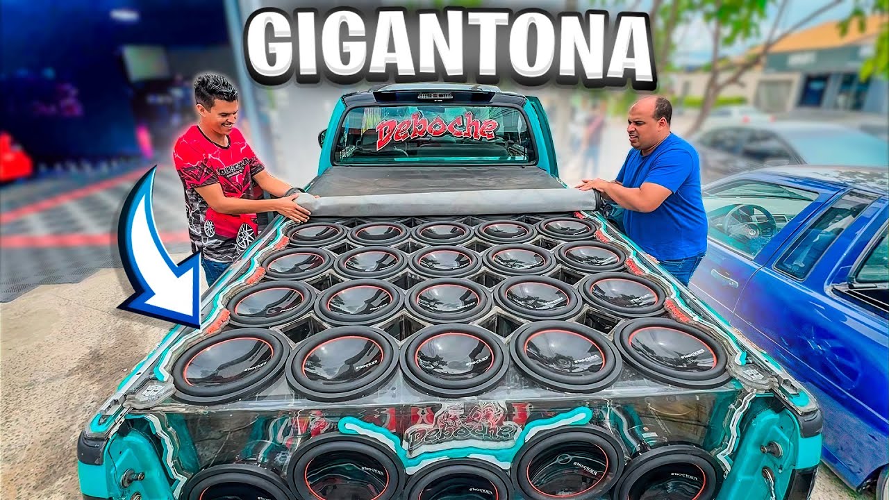 F250 CARROCERIA ALONGADA DESMONTOU A SAVEIRO DO LADO 😱🤯