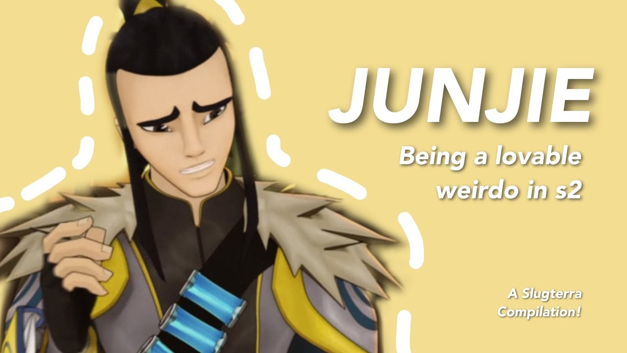 Junjie Being a Lovable Weirdo in Season 2 | A Slugterra Compilation!