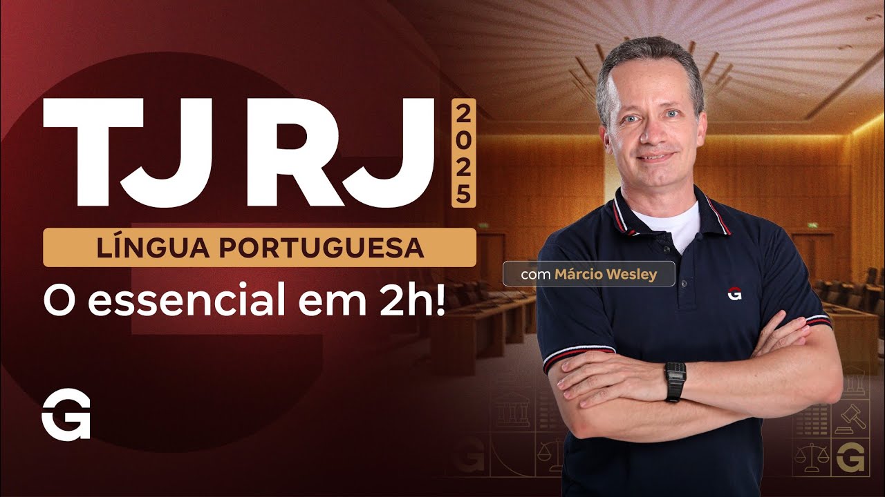 Concurso TJ RJ | O essencial de Língua Portuguesa em 2h!