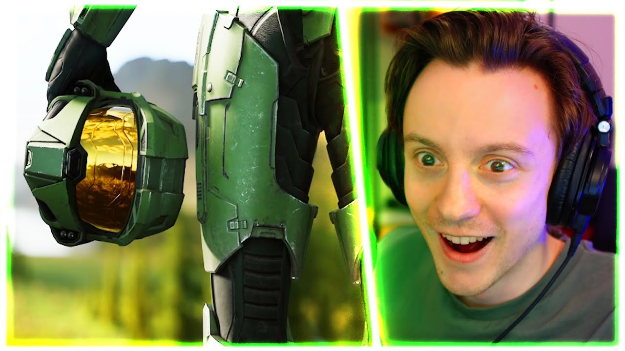 WATCHING HALO INFINITE TRAILERS FOR THE FIRST TIME!!