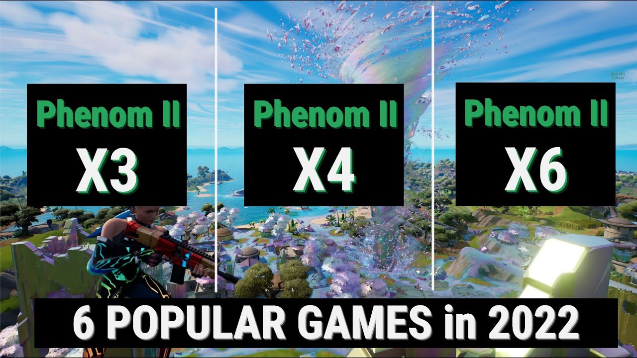 Phenom II X3 vs X4 vs X6 = AM3 CPU Comparison in 2022