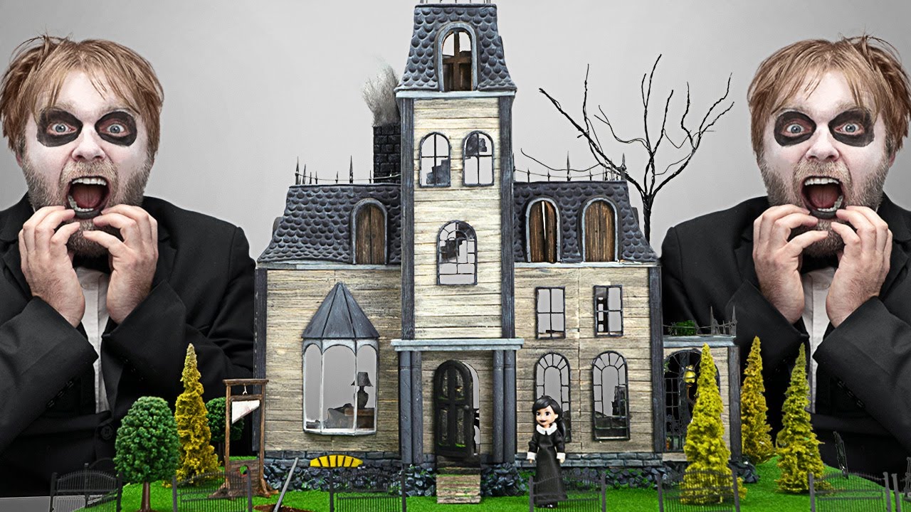The Addams Family Miniature House