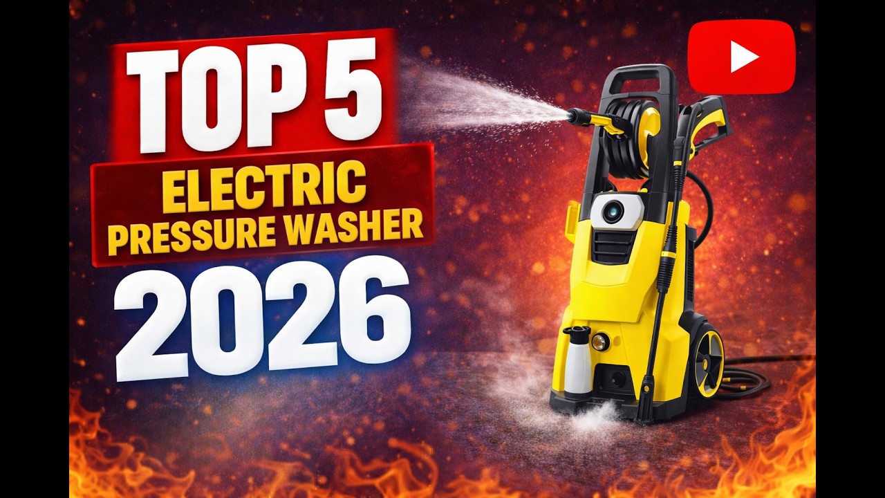 Top 10 Best Electric Pressure Washers 2026 – Powerful Cleaning Made Easy.
