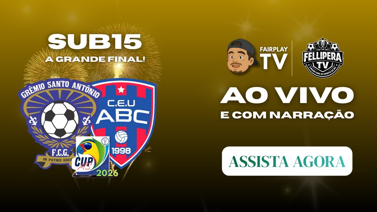 A GRANDE FINAL | GSA vs União ABC | SUB15