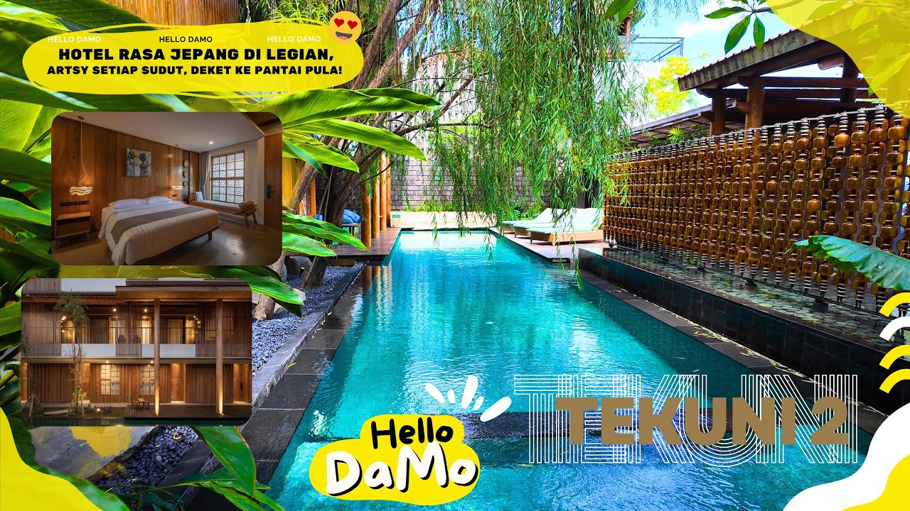 INI JEPANG ATAU BALI?! 😱 TEKUNI DUA 2 HOTEL BUDGET ESTETIK LEGIAN BALI
