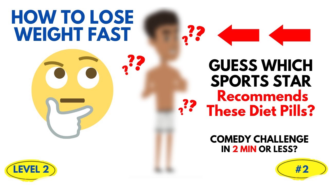 Weight Loss Funny Video: Guess Which Hilarious Sports Star Recommends These Diet Pills!