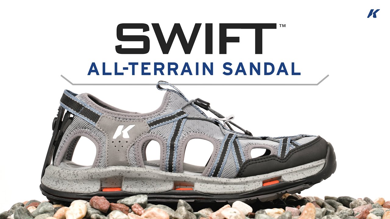 This is Swift™ | Korkers All-Terrain Summer Sandals