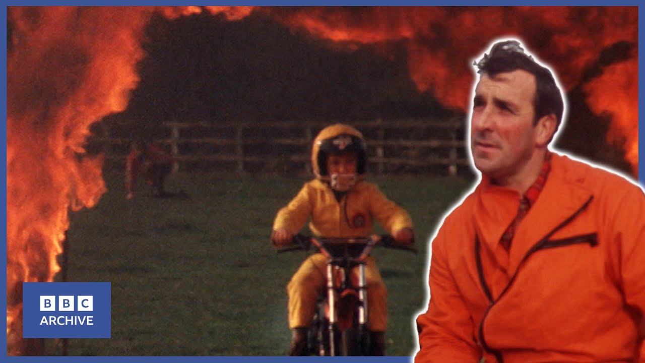 1976: The 4-YEAR-OLD STUNTMAN | Nationwide | Weird and Wonderful | BBC Archive
