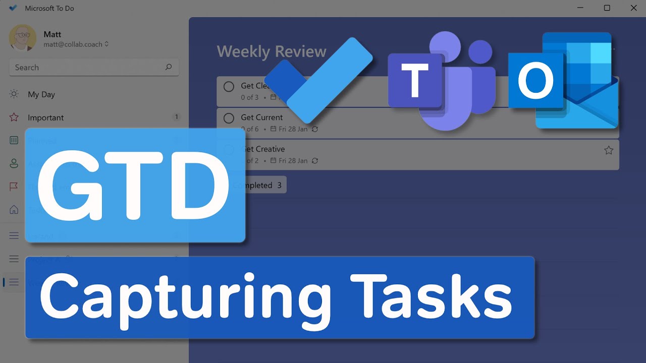 Microsoft To Do | Getting Things Done — фиксация задач с помощью To Do