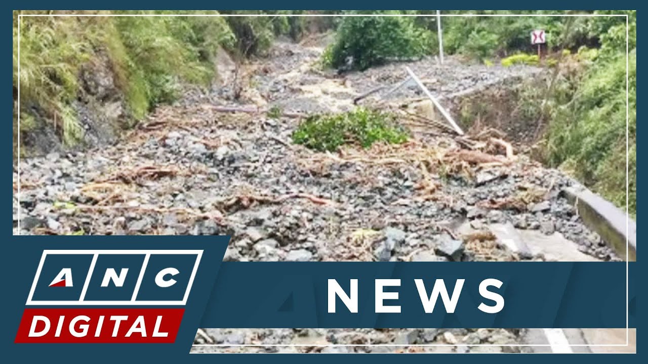 Mt. Province DRRMO: Major roads closed amid landslides due to 'Uwan'; Clearing ops ongoing | ANC