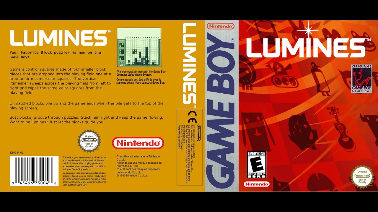 Lumines Gameboy Homebrew release