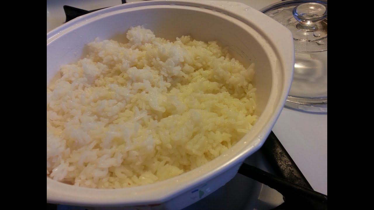 Oven Baked Rice - perfect every time