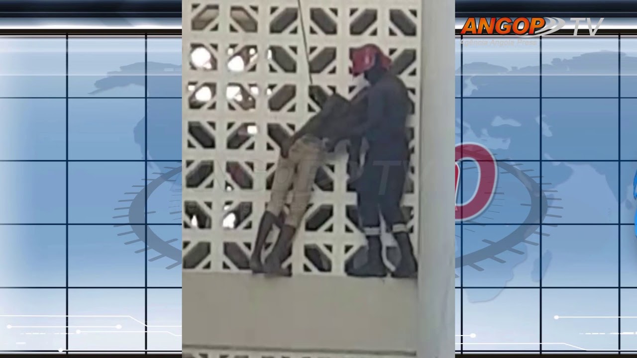 Serviço de Protecção Civil e Bombeiros resgata cidadão no Kilamba