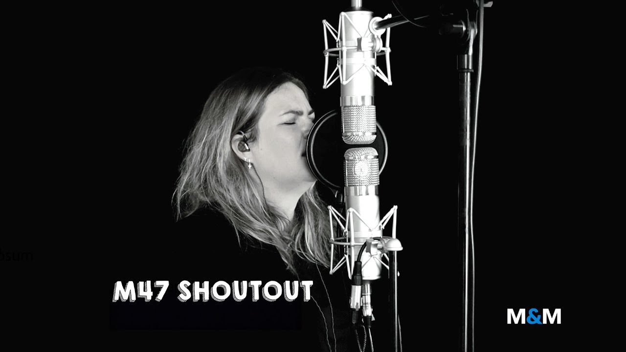 Mic&Mod M47 Vintage Replica Clone Microphones - Shoutout - Bill Withers (Ain't no sunshine cover)