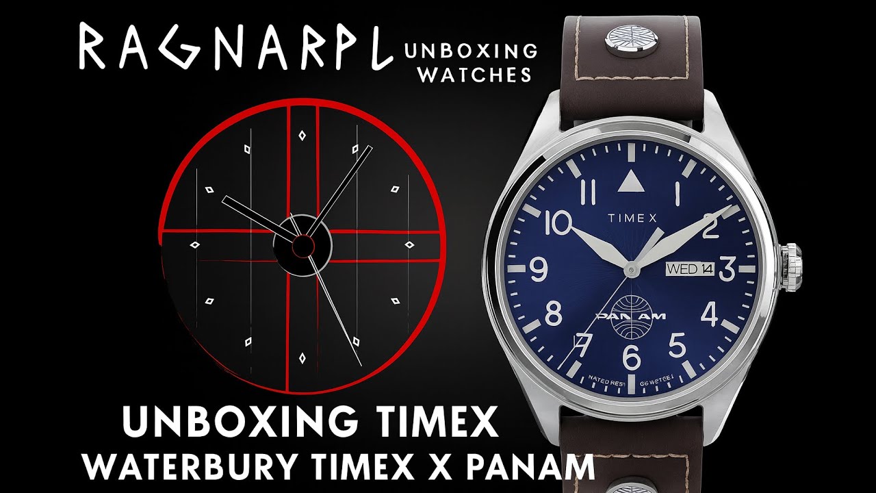 Zegarek Timex Waterbury Pan Am TWG030100 - Unboxing i pierwsze wrażenia.
