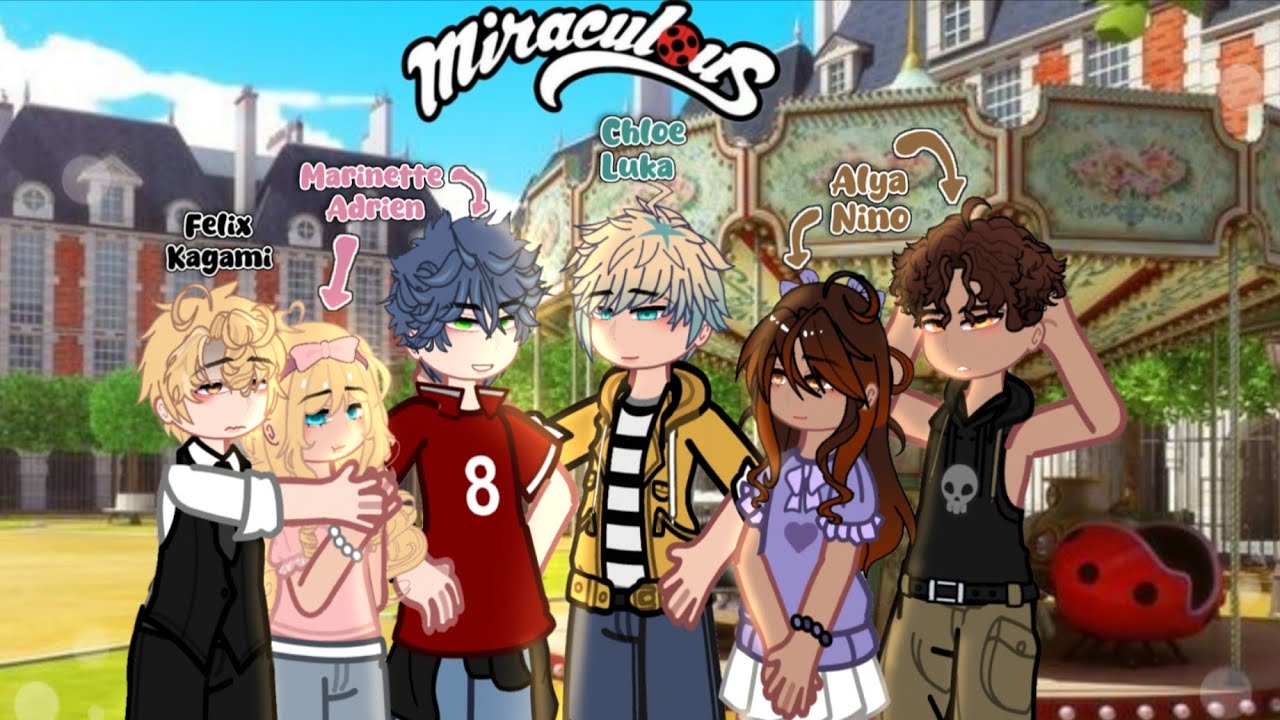 🐞If Future Miraculous Kids traveled back in time🐈‍⬛ | MLB | Future kids AU |GachaNebula | ORIGINAL |