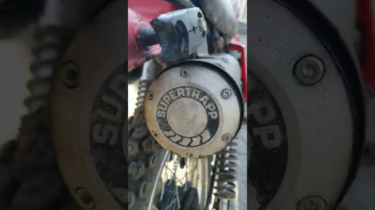 1981 Honda XL185s with Supertrapp exhaust