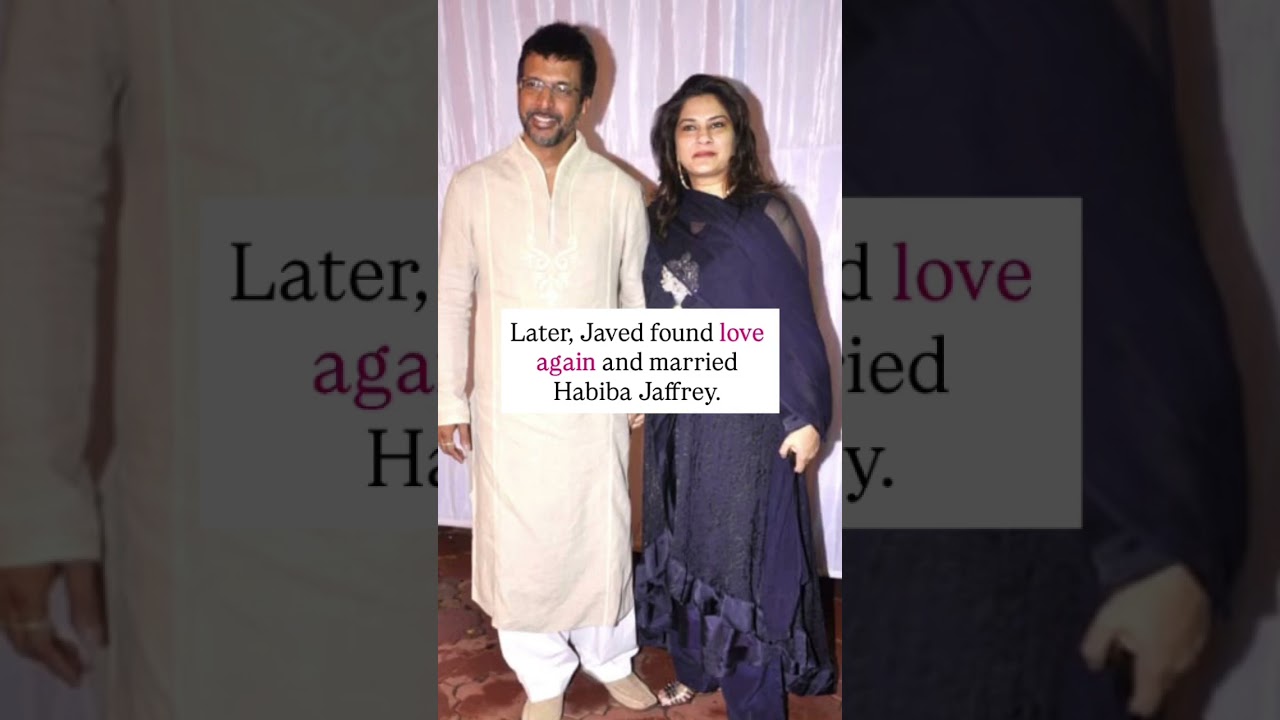 Before Habiba, Javed Jaffrey was married to a someone else